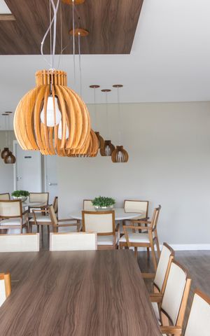 Apartamento para alugar com 55m², 1 quarto e 2 vagasÁrea comum - Salão de festas