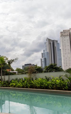 Apartamento para alugar com 55m², 1 quarto e 2 vagasPiscina