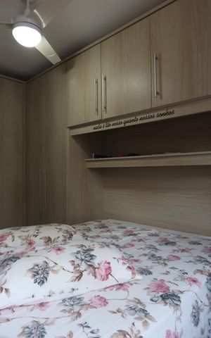 Apartamento à venda com 57m², 2 quartos e 1 vagaQuarto 1