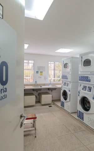 Apartamento para alugar com 45m², 1 quarto e 1 vaga Apartamento para alugar com 45m², 1 quarto e 1 vagaLavanderia