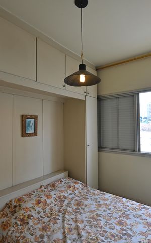 Apartamento para alugar com 45m², 1 quarto e 1 vagaQuarto