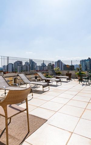 Apartamento para alugar com 45m², 1 quarto e 1 vaga Apartamento para alugar com 45m², 1 quarto e 1 vagaTerraço