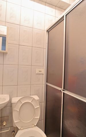 Casa de condomínio à venda com 100m², 2 quartos e 1 vagaBanheiro da Área gourmet