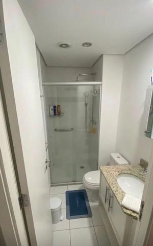 Apartamento à venda com 81m², 3 quartos e 1 vaga Apartamento à venda com 81m², 3 quartos e 1 vagaBanheiro da Suíte