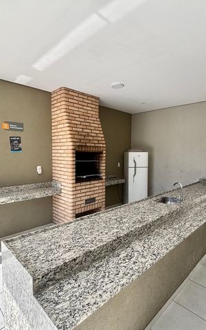 Apartamento para alugar com 45m², 2 quartos e sem vaga Apartamento para alugar com 45m², 2 quartos e sem vagaÁrea comum - Churrasqueira