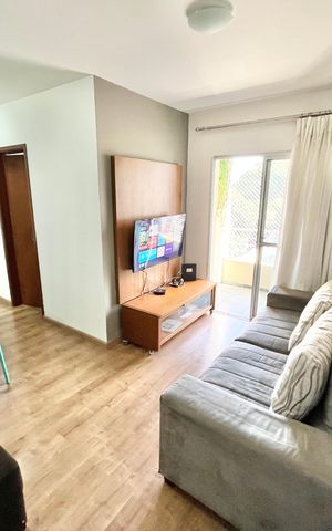 Apartamento à venda com 55m², 2 quartos e 1 vaga Apartamento à venda com 55m², 2 quartos e 1 vagaSala