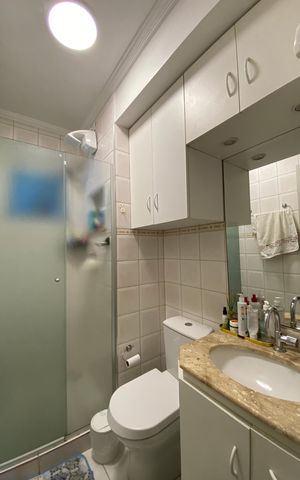 Apartamento à venda com 61m², 3 quartos e 1 vagaBanheiro