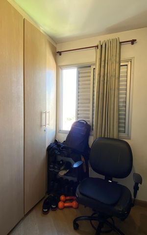Apartamento à venda com 61m², 3 quartos e 1 vagaQuarto 3
