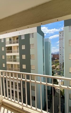 Apartamento à venda com 61m², 3 quartos e 1 vagaVaranda