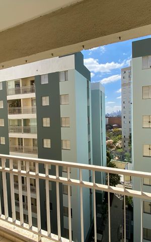 Apartamento à venda com 61m², 3 quartos e 1 vagaVaranda