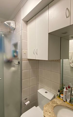 Apartamento à venda com 61m², 3 quartos e 1 vagaBanheiro