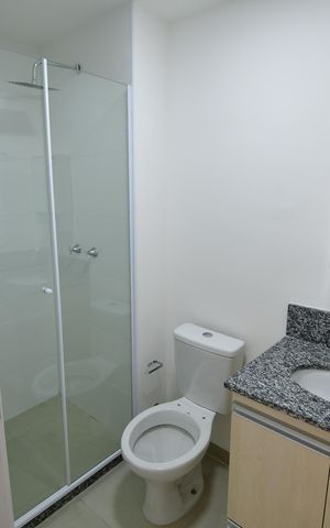 Apartamento para alugar com 52m², 2 quartos e 1 vagaBanheiro Suíte