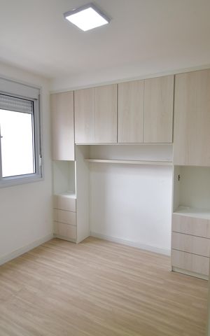 Apartamento para alugar com 52m², 2 quartos e 1 vagaQuarto 2 - Suíte