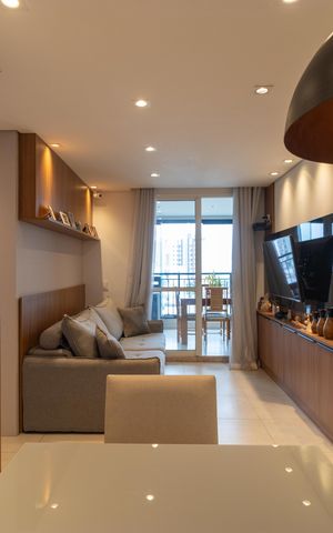 Apartamento à venda com 83m², 3 quartos e 2 vagas Apartamento à venda com 83m², 3 quartos e 2 vagasSalas