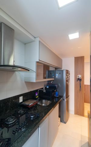 Apartamento à venda com 83m², 3 quartos e 2 vagas Apartamento à venda com 83m², 3 quartos e 2 vagasCozinha