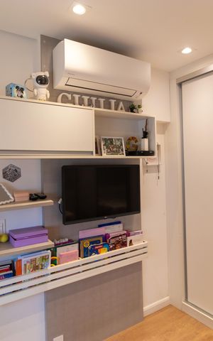 Apartamento à venda com 83m², 3 quartos e 2 vagas Apartamento à venda com 83m², 3 quartos e 2 vagasQuarto 01