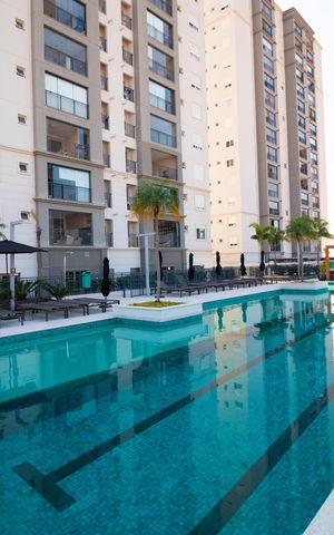 Apartamento à venda com 83m², 3 quartos e 2 vagas Apartamento à venda com 83m², 3 quartos e 2 vagasÁrea comum - Piscina