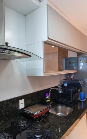 Apartamento à venda com 83m², 3 quartos e 2 vagas Apartamento à venda com 83m², 3 quartos e 2 vagasCozinha