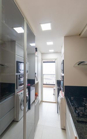 Apartamento à venda com 83m², 3 quartos e 2 vagas Apartamento à venda com 83m², 3 quartos e 2 vagasCozinha