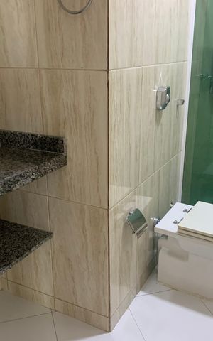 Apartamento para alugar com 120m², 2 quartos e 1 vaga Apartamento para alugar com 120m², 2 quartos e 1 vagaBanheiro Social