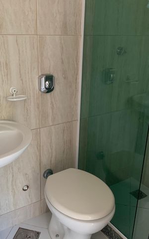 Apartamento para alugar com 120m², 2 quartos e 1 vaga Apartamento para alugar com 120m², 2 quartos e 1 vagaBanheiro da Suíte
