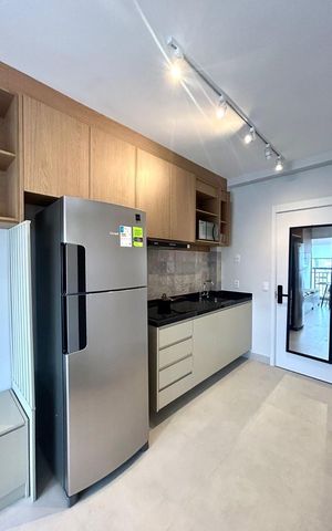 Apartamento à venda com 28m², 1 quarto e sem vaga Apartamento à venda com 28m², 1 quarto e sem vagaCozinha
