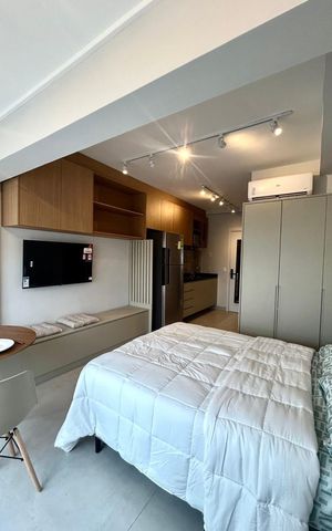 Apartamento à venda com 28m², 1 quarto e sem vaga Apartamento à venda com 28m², 1 quarto e sem vagaQuarto