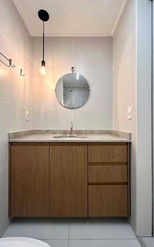 Apartamento à venda com 28m², 1 quarto e sem vaga Apartamento à venda com 28m², 1 quarto e sem vagaBanheiro