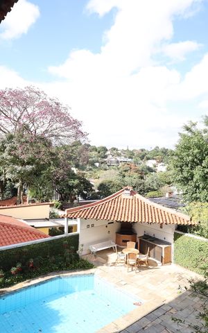 Casa de condomínio para alugar com 853m², 4 quartos e 8 vagasVaranda Quarto 4