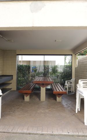 Apartamento à venda com 65m², 3 quartos e 1 vagaÁrea comum - Churrasqueira