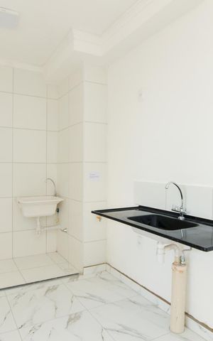 Apartamento à venda com 34m², 2 quartos e sem vagaCozinha e Área de Serviço