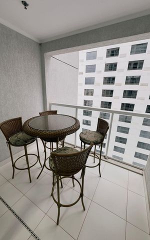 Apartamento à venda com 41m², 1 quarto e 1 vagaVaranda