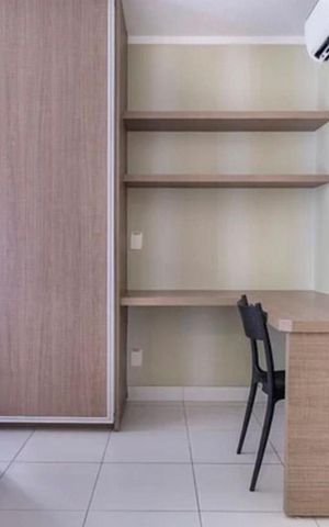 Apartamento à venda com 41m², 1 quarto e 1 vagaQuarto
