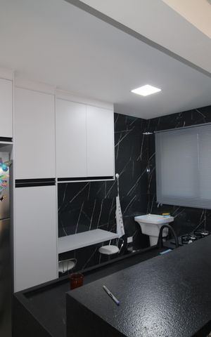 Casa à venda com 60m², 2 quartos e sem vagaSala / Cozinha