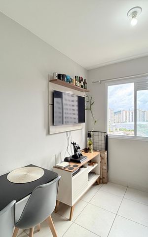 Apartamento à venda com 27m², 1 quarto e sem vaga Apartamento à venda com 27m², 1 quarto e sem vagaSala