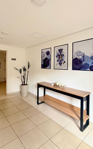 Apartamento à venda com 27m², 1 quarto e sem vaga Apartamento à venda com 27m², 1 quarto e sem vagaHall Social Bloco