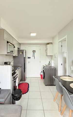 Apartamento à venda com 27m², 1 quarto e sem vaga Apartamento à venda com 27m², 1 quarto e sem vagaSala
