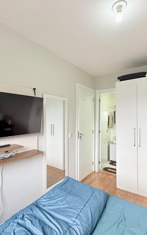 Apartamento à venda com 27m², 1 quarto e sem vaga Apartamento à venda com 27m², 1 quarto e sem vagaSuíte
