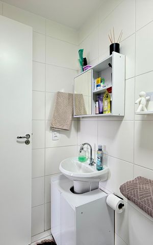 Apartamento à venda com 27m², 1 quarto e sem vaga Apartamento à venda com 27m², 1 quarto e sem vagaBanheiro Suíte