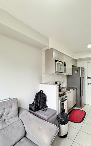 Apartamento à venda com 27m², 1 quarto e sem vaga Apartamento à venda com 27m², 1 quarto e sem vagaSala