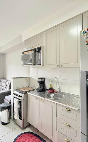 Apartamento à venda com 27m², 1 quarto e sem vaga Apartamento à venda com 27m², 1 quarto e sem vagaCozinha