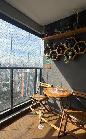 Apartamento à venda com 64m², 2 quartos e 2 vagas Apartamento à venda com 64m², 2 quartos e 2 vagasVaranda gourmet