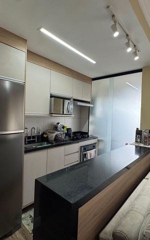 Apartamento à venda com 64m², 2 quartos e 2 vagas Apartamento à venda com 64m², 2 quartos e 2 vagasCozinha
