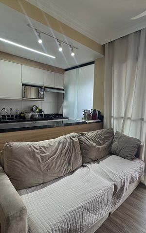 Apartamento à venda com 64m², 2 quartos e 2 vagas Apartamento à venda com 64m², 2 quartos e 2 vagasSala/Cozinha
