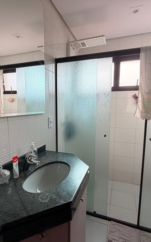 Apartamento à venda com 280m², 4 quartos e 3 vagasBanheiro da Suíte 3