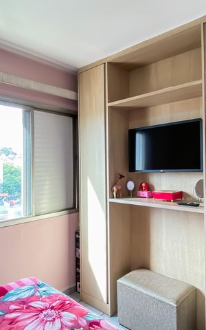 Apartamento à venda com 53m², 2 quartos e 1 vagaQuarto 1