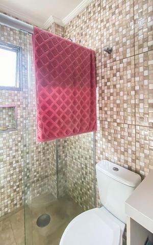 Apartamento à venda com 53m², 2 quartos e 1 vagaBanheiro 