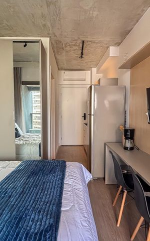Studio à venda com 24m², 1 quarto e sem vaga