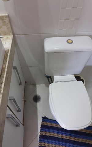 Apartamento à venda com 78m², 3 quartos e 2 vagasBanheiro Social