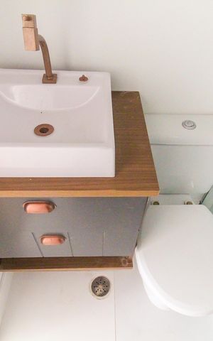Apartamento à venda com 40m², 2 quartos e 1 vaga Apartamento à venda com 40m², 2 quartos e 1 vagaBanheiro social